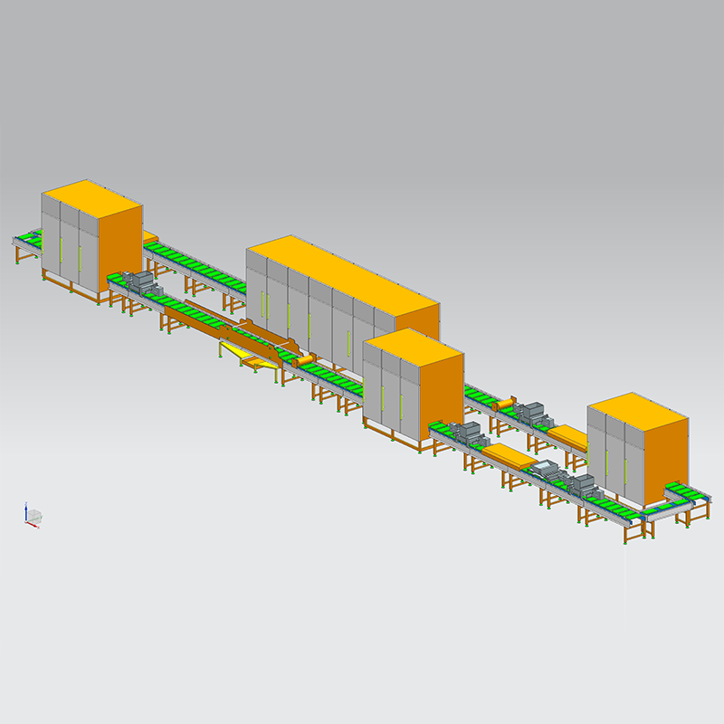 Lini Produksi Modular Cokelat Sepenuhnya Otomatis